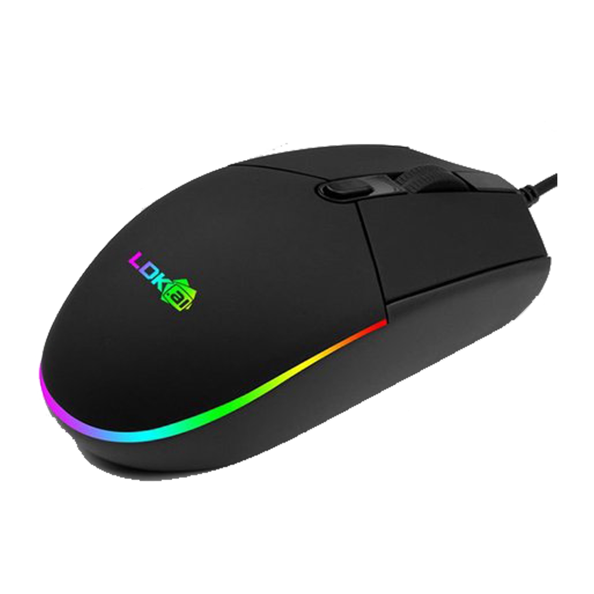 LDKAI RGB Gaming Mouse – Wired, 3200 DPI, Rainbow Lighting